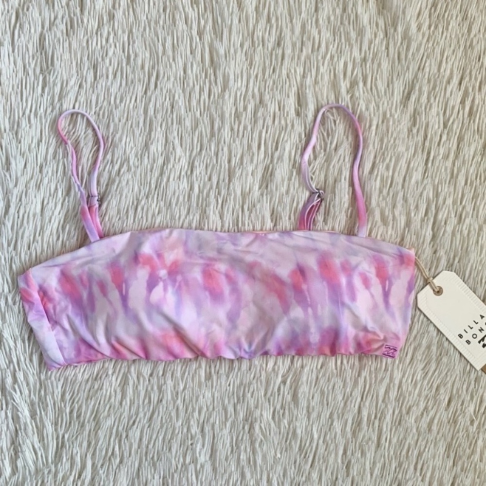 Billabong Keep It Mellow Pink/Purple Cheeky Tie Dye Fiji Bikini Set•NWT - Picture 6 of 13